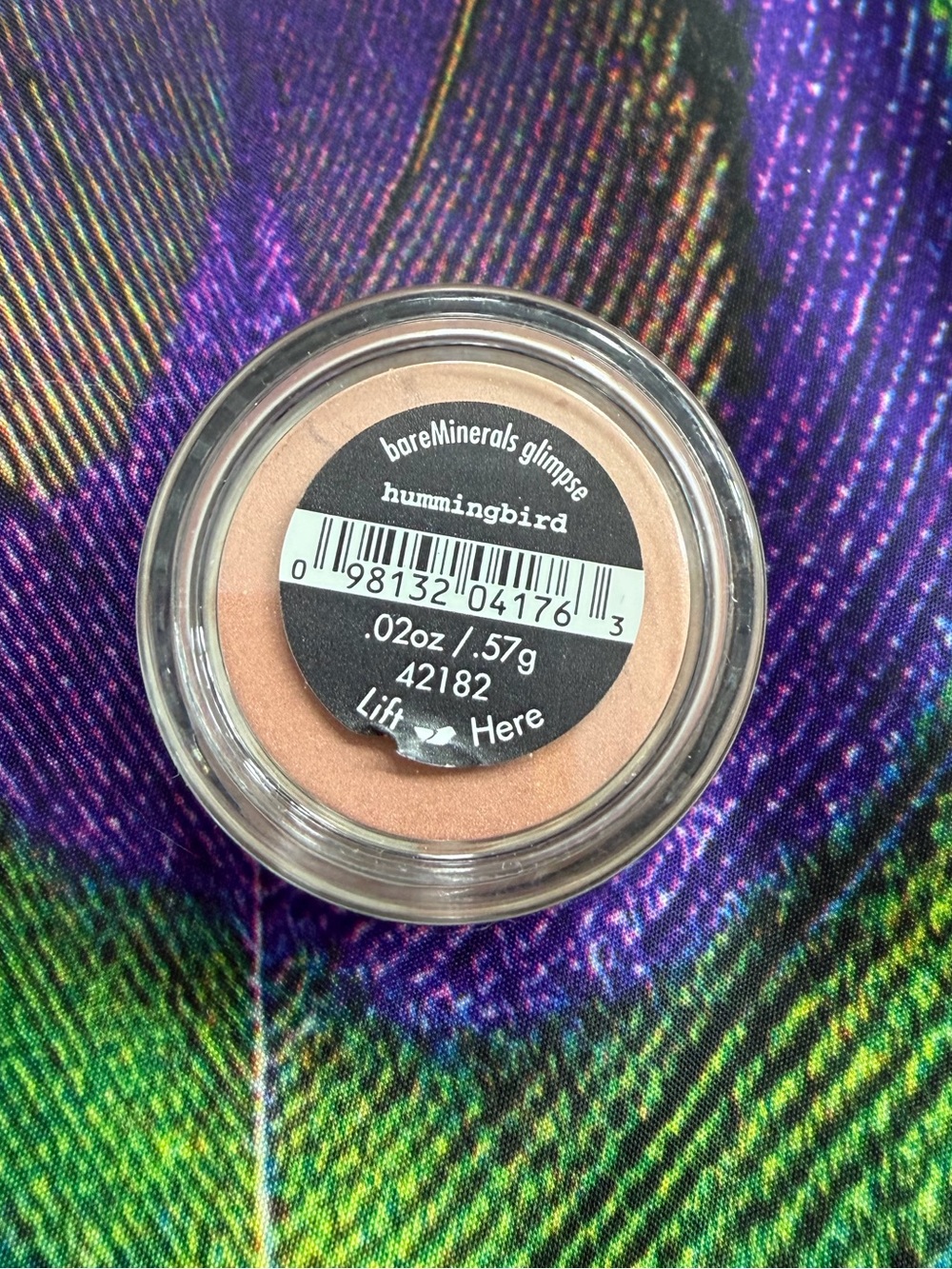 NOS BAREMINERALS Glimpse .02oz Loose Eyeshadow in Hummingbird